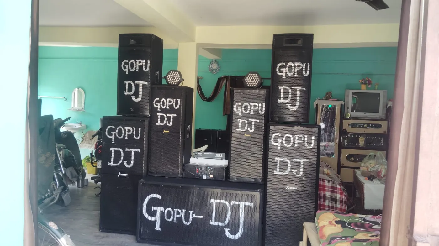 Gopu DJ live setup — Mathura 3