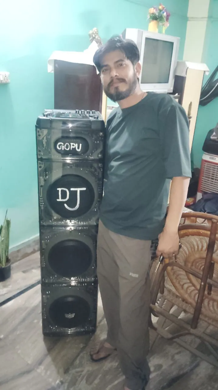 Gopu DJ live setup — Mathura 10