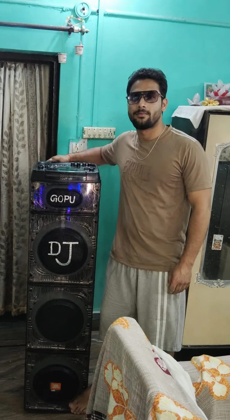 Gopu DJ live setup — Mathura 12